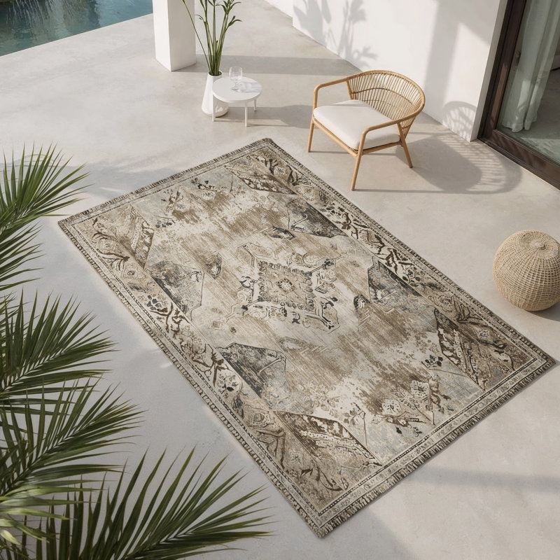 Ornate Prime Legacy Indoor And Outdoor Area Rug, Rectangle 2' x 3'