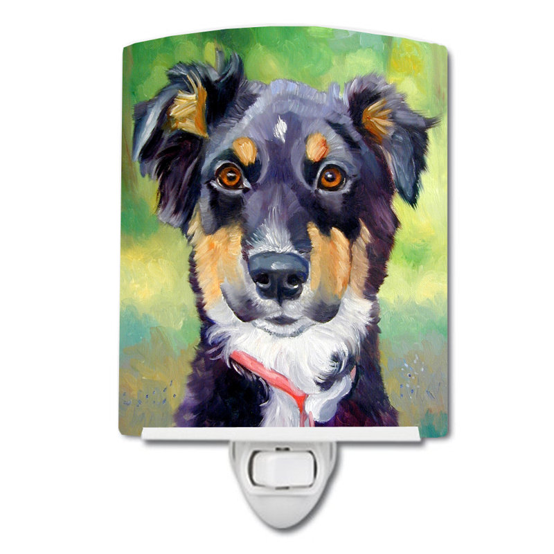 English Shepherd Ceramic Night Light