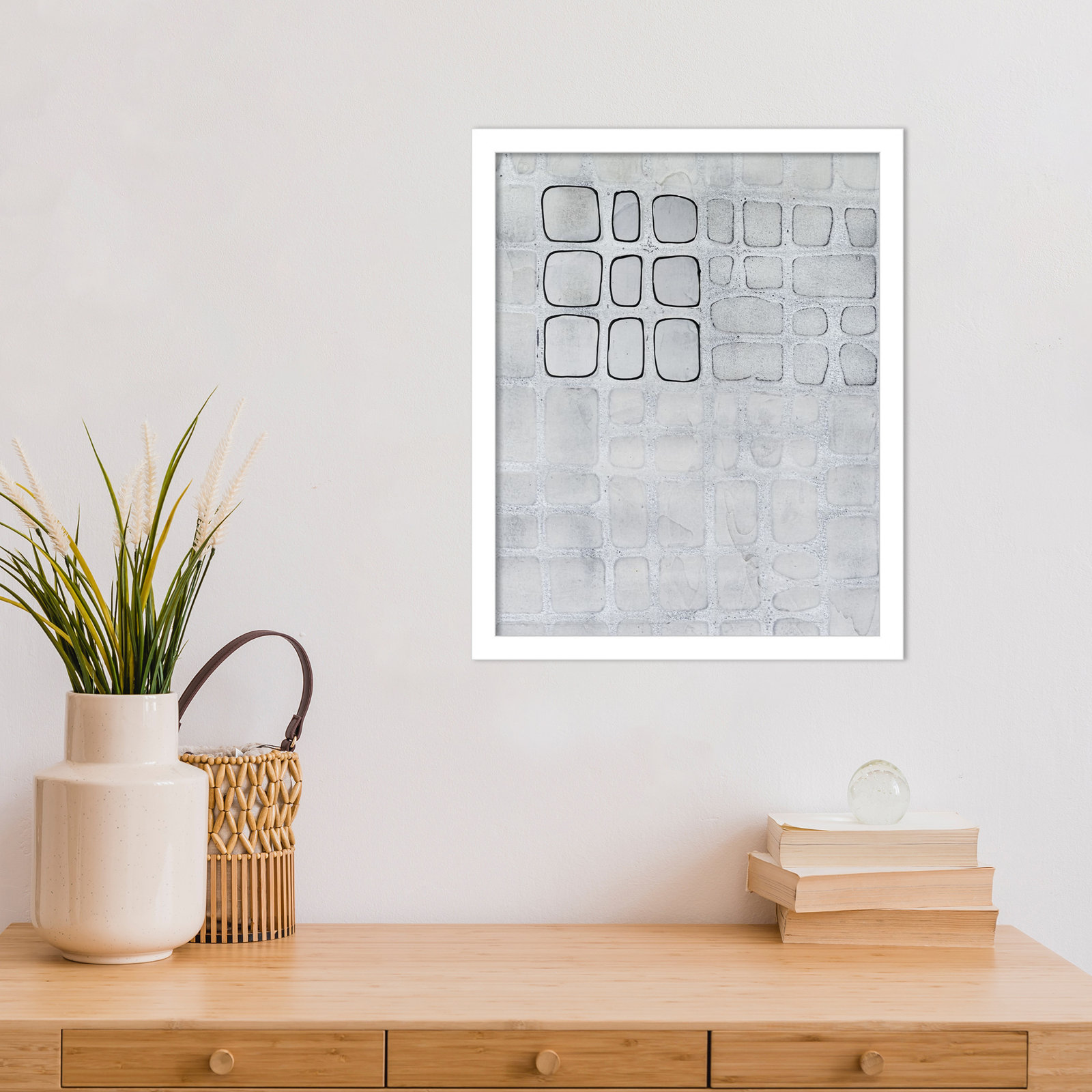 Lumen Colour I Print by Vanna Lam, White, 17" H x 14" W