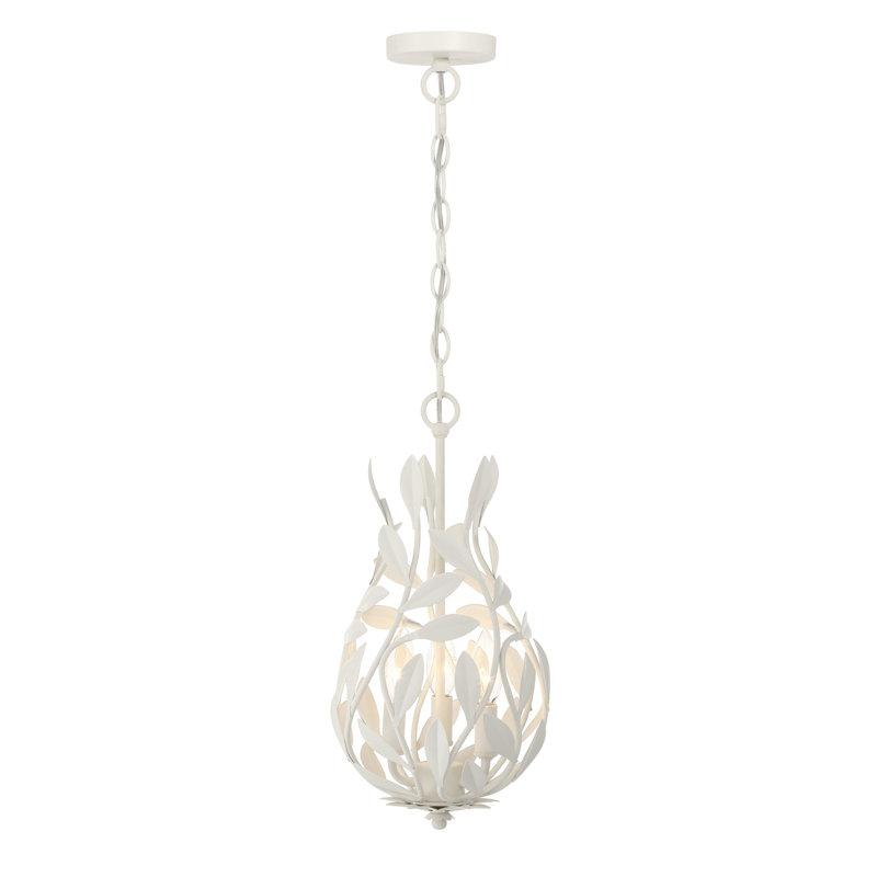 Lustre blanc mat 9 po Dosch, Blanc