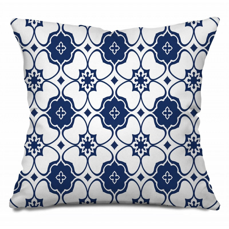  Coussin Floral, H 18 po x l 18 po