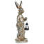 Animals UV Resistant Composite Concrete / Cement Iron Garden Statue