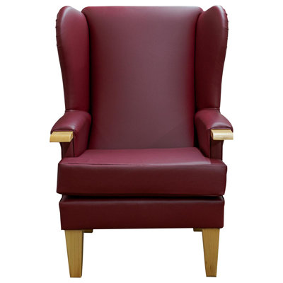 Kensington Upholstered Wingback Chair