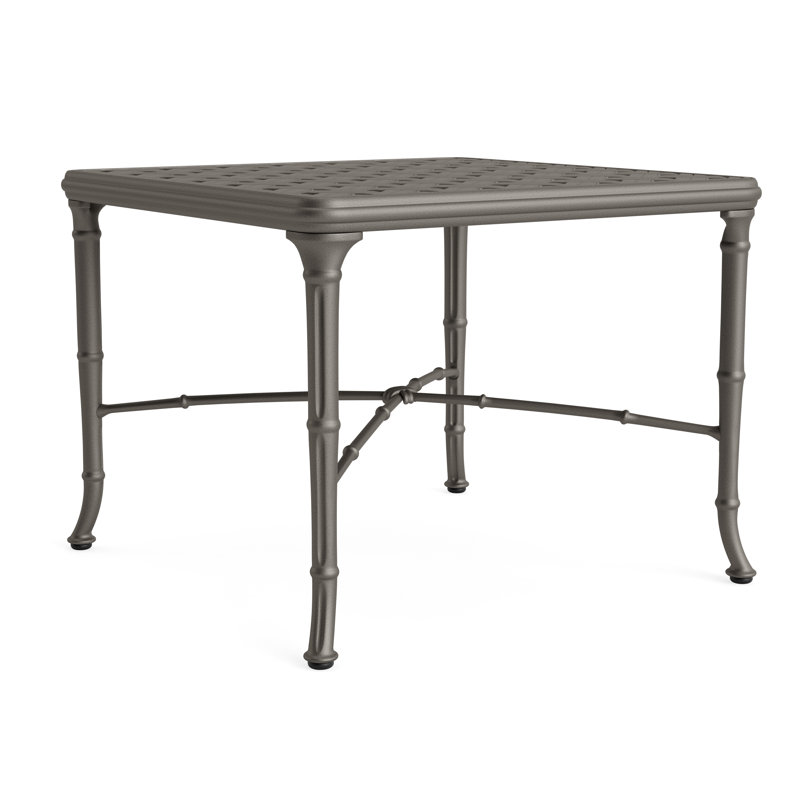 Calcutta Outdoor Square Side Table, Mica