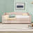 Upholstered Daybed with Trundle and LED Lights-202597668-202597665
