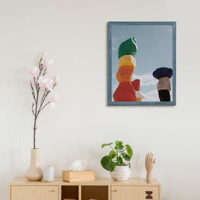 Cadre photo simple en bois mat Dreketi