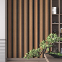 Wooden Wall Panelling 21mm x 600mm x 2400mm - Ljubljana - Grey