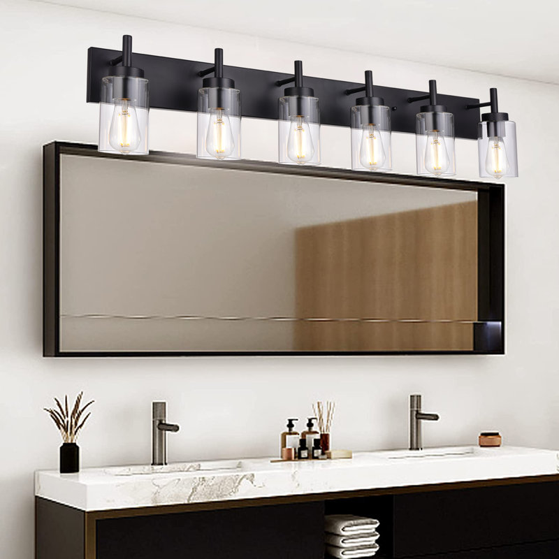 Breakwater Bay Danniell 6-Light Dimmable Vanity Light & Reviews | Wayfair