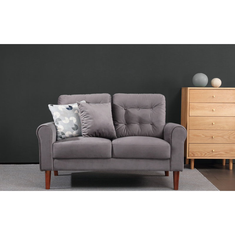 Woolridge 55'' Velvet Loveseat
