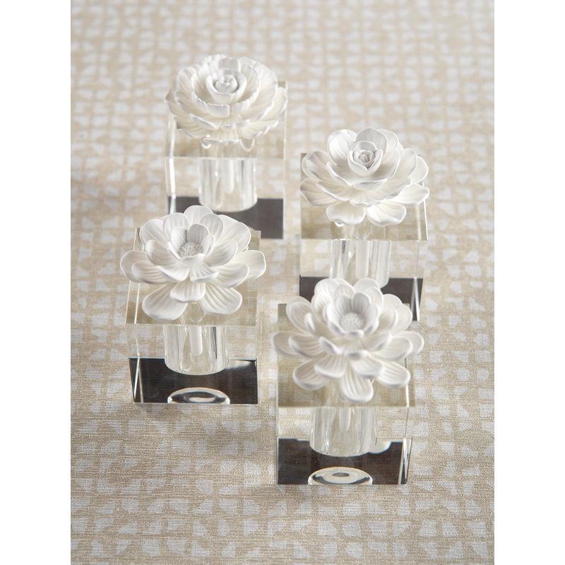 Modena Porcelain Diffuser, White Rose 