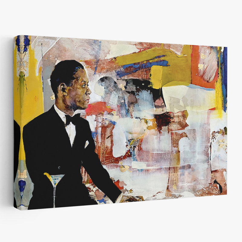 L'effet de finesse Ellington - Art figuratif multicentrique, H 16 po x l 24 po