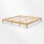 Base de lit plateforme en bambou - Support de lattes robuste, aucun sommier nécessaire-392450969-392450965