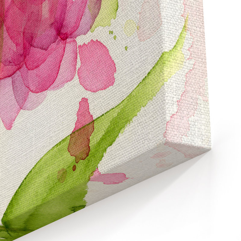 «Dragonfly and Zinnia», reproduction sur toile, H 10 po x l 8 po x P 2 po, Toile tendue