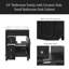 Meuble-lavabo 24 po avec lavabo en céramique, petite armoire de salle de bain, armoire moderne avec 2 tiroirs et tablette réglable-1168365876-1168365873