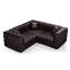 Canapé modulaire à compression de 75,1 pouces