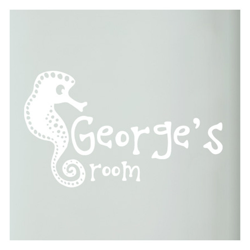 Nautical & Beach Wall Decal, White