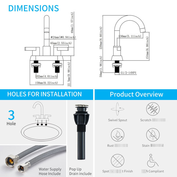 Dimensions du produit