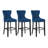 Kirsten Upholstered Counter Stool with Metal Frame-850751055-850751049-850751048