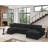 Aprea 138" Wide Reversible Modular Sofa & Chaise-1929505245