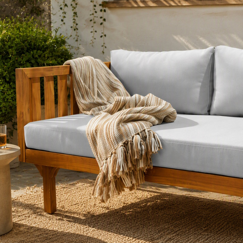 Claremont 3 Seater Daybed, Beige