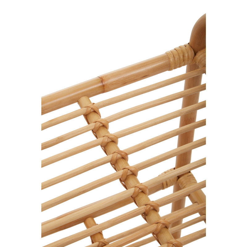 Bourbeau 40cm W Rattan Shelving Unit