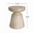 Outdoor Travertine Side Table,Glod-379238823