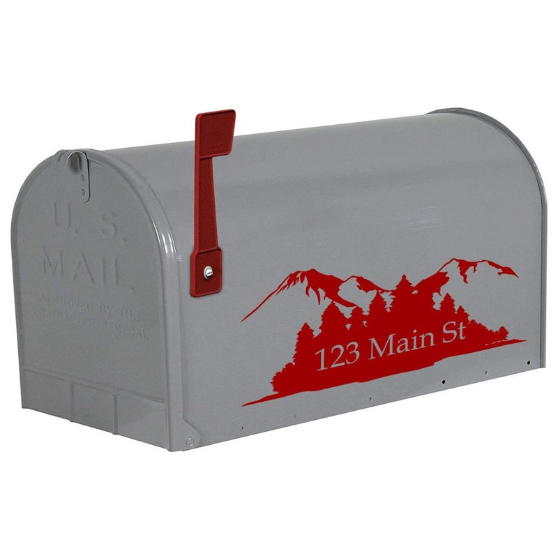 Lettre d’autocollant de 5 po, Oui, Bourgogne