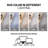 Griffey Machine Washable Ivory/Gray Non-Slip Backing Area Rug-1803670232