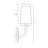 Steel Candle Wall Light