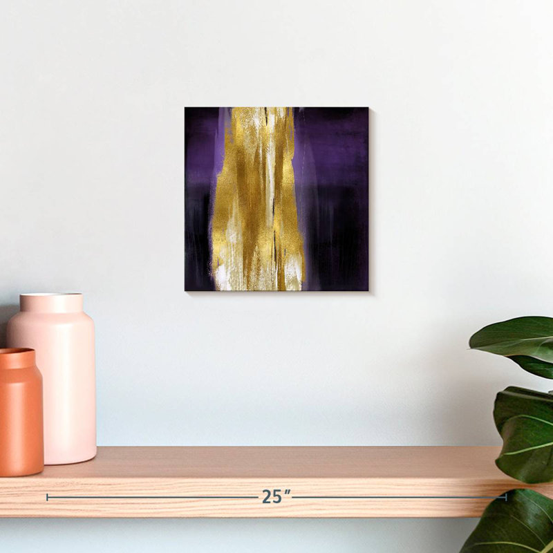 Free Fall Purple With Gold I