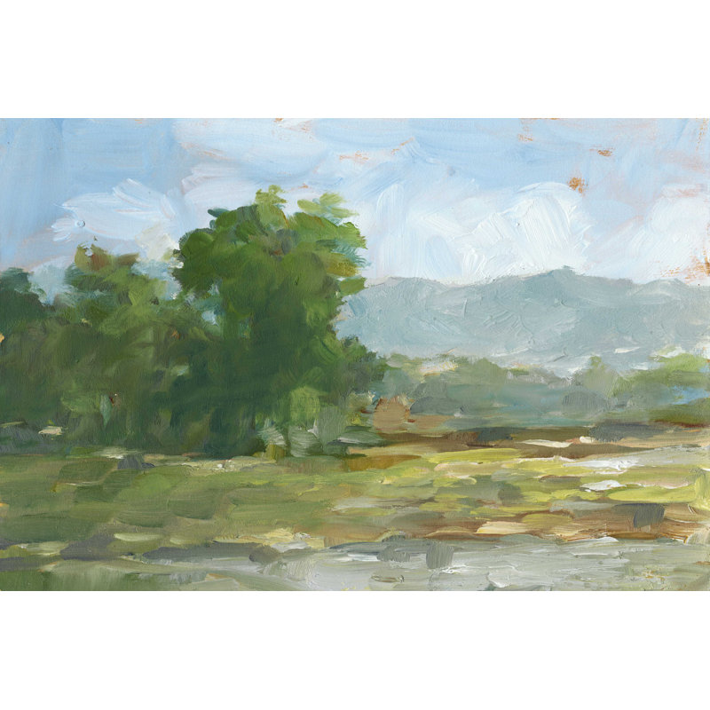 Toile de fond de montagne II, H 24 po x l 36 po