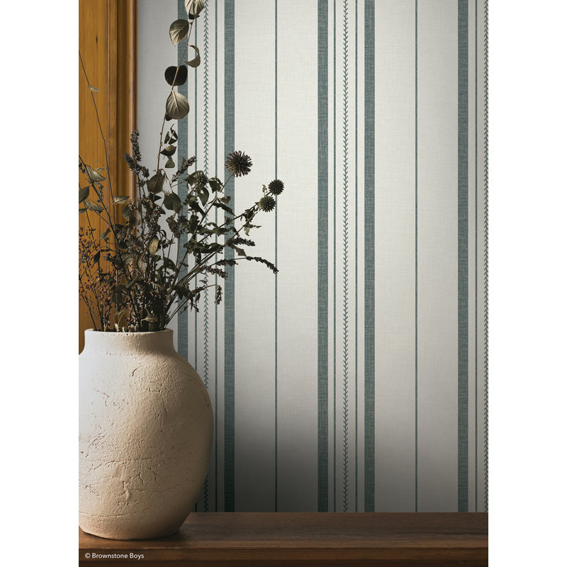 Papier peint auto-adhésif Townhouse, Dark Green