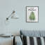 «Charmant doux sapin vert Merry Christmas Text» par Lanie Loreth - reproduction d'art textuel-1913100582-1913100587