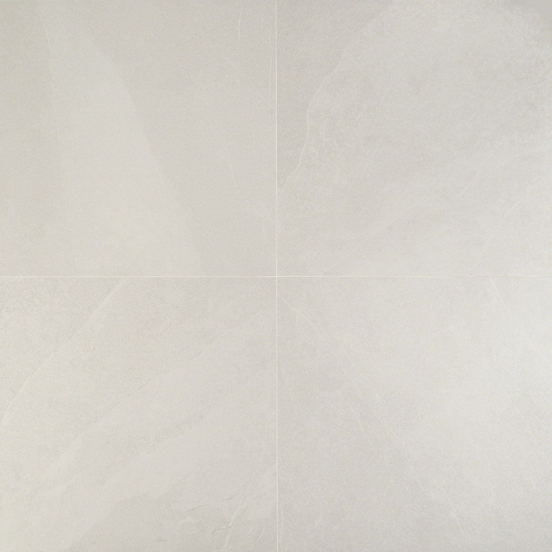 Belmont 24" x 24" Porcelain Cement Look Floor and Wall Tile Bond Tile 