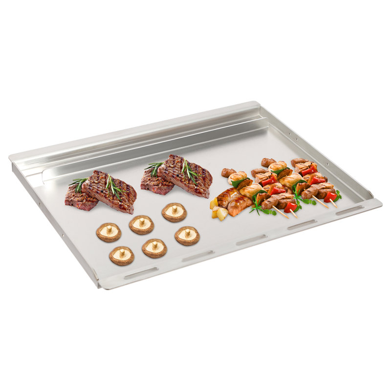 Plaque de gril en acier inoxydable