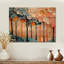 «Forest Trees Dream Fragments Forest I», art mural bois sur bois de pin naturel-1718059725