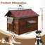Solid Wood Dog House-750407002