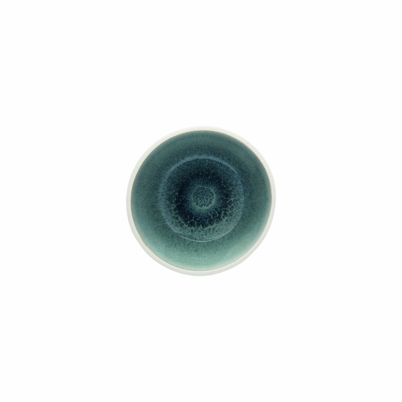 Junto Handmade Stoneware Cereal Bowl, Aquamarine