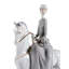 Woman on Horse Figurine