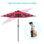 Parasol de marché éclairé 90 po Kanila-1235058435
