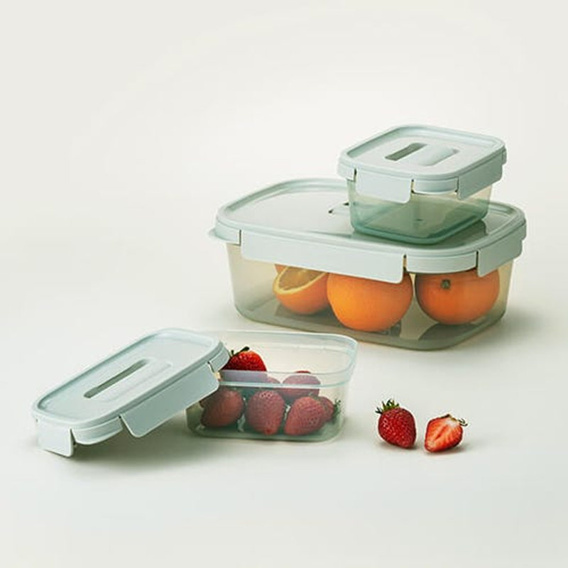 NestnLock 5-Piece Container Set - Sage, Green