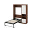 Lit escamotable simple avec armoire murale-1735503263