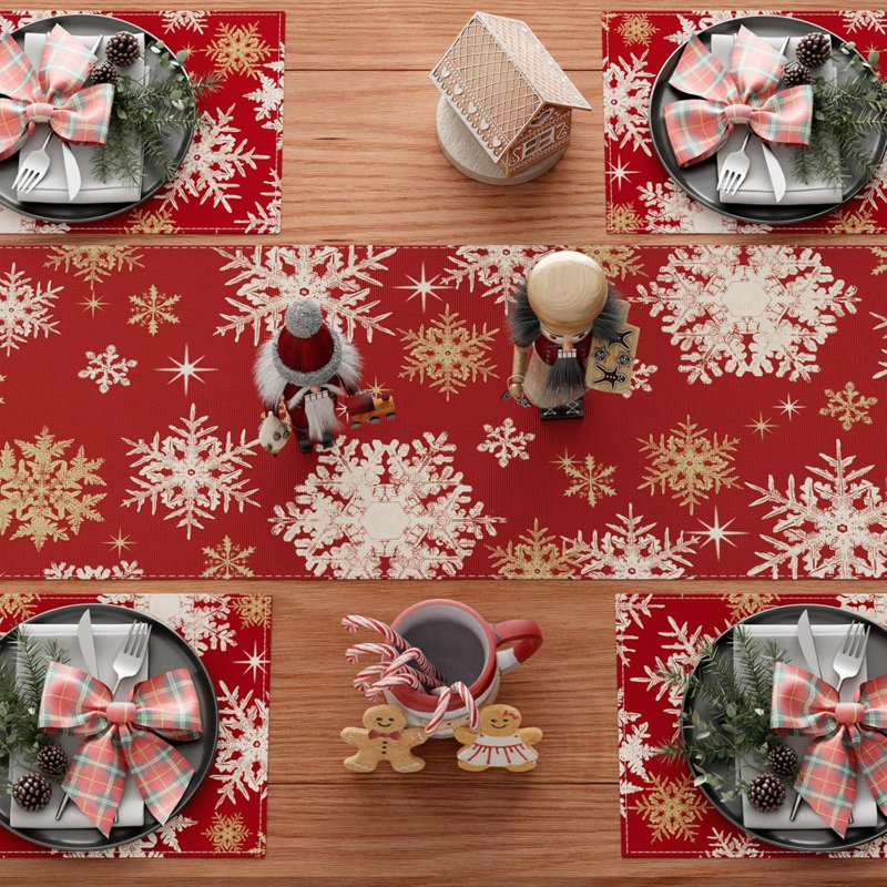 Chemin de table Let It Snow, L 90 po x l 13 po