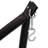 Talise Curved Black Steel Hammock Chair Stand