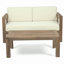 GENSER LOVESEAT & COFFEE TABLE