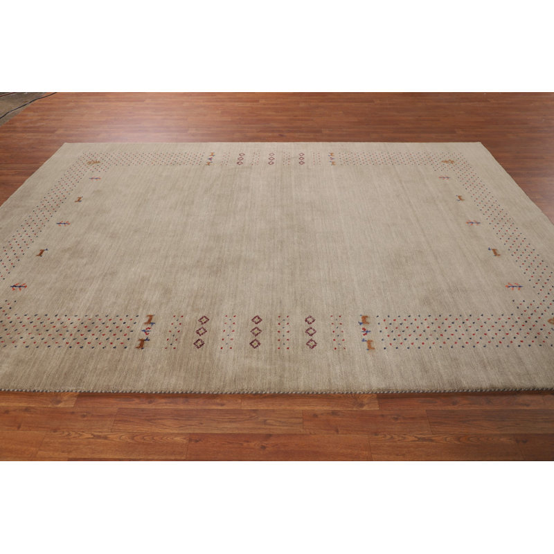 Tapis indien petits animaux Gabbeh 7 x 10
