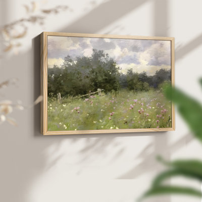 Paysages rétro-CCIII - reproduction encadrée - réarmable