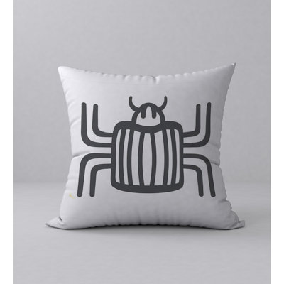 Housse de coussin carrée