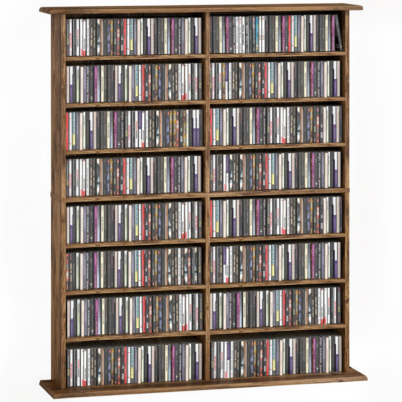 126.3cm H Media Shelves