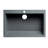 29.88'' L Single Bowl Granite Kitchen Sink-50340871
